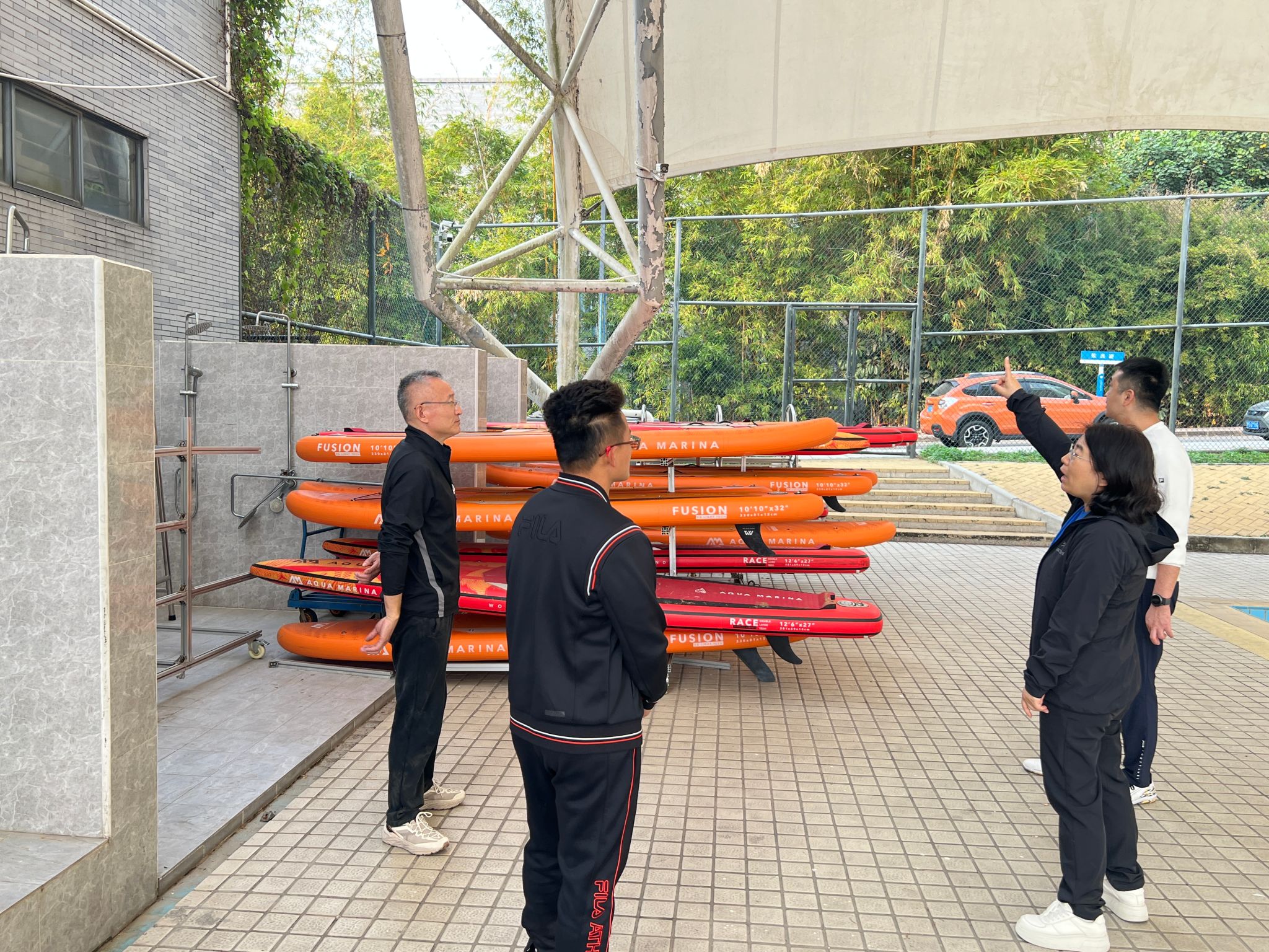 教育与体育学院（筹）开展寒假前安全大检查